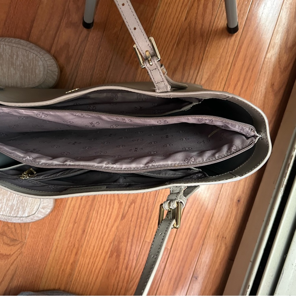 Tory Burch Gray Tote Bag - Picture 4 of 9